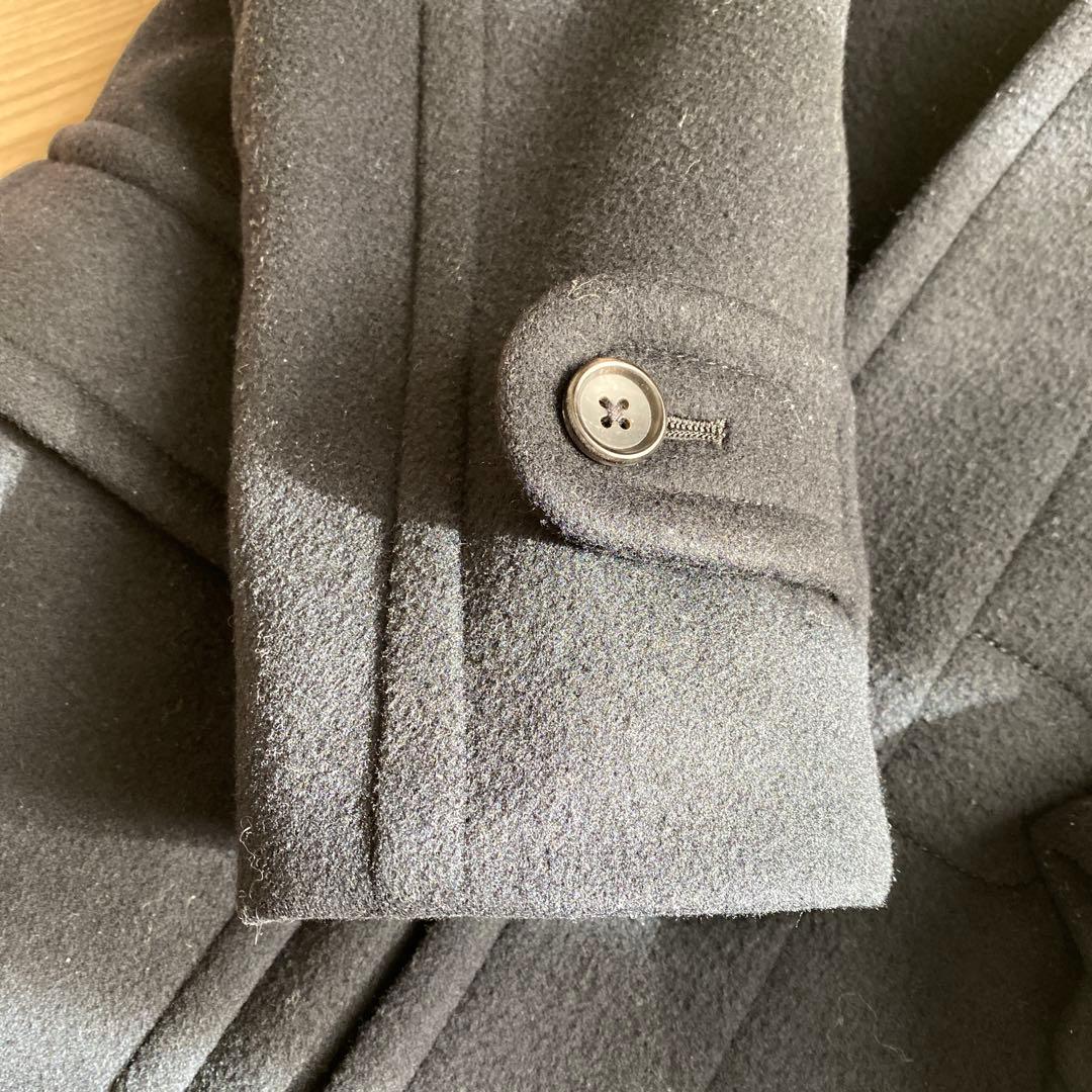 アタラクシア　フード付きダッフルコート　黒