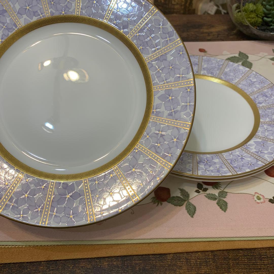 希少　ウェッジウッド アメジスト　20.5cm デザートプレート　4枚