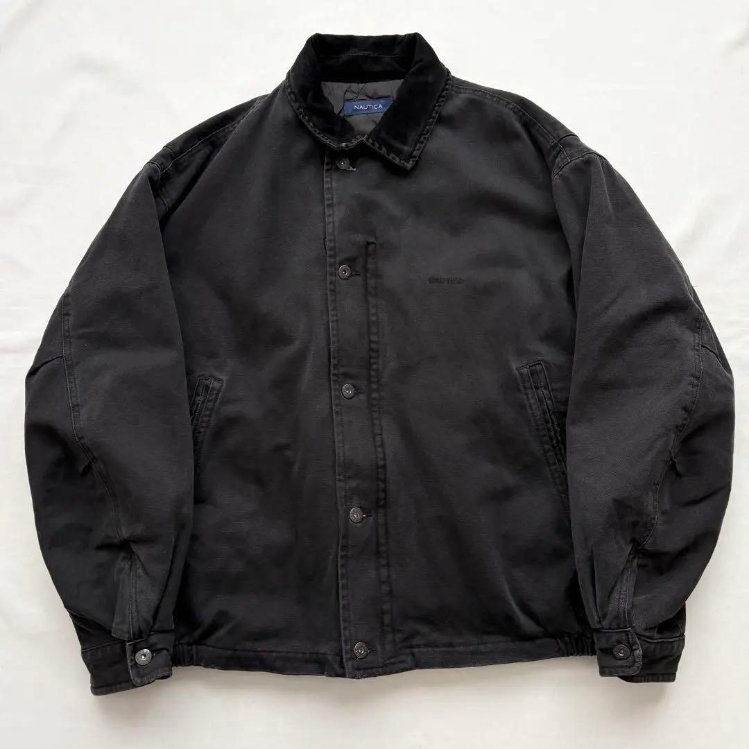 NAUTICA ノーティカ キルティング クラッシュド ダックブルゾン
