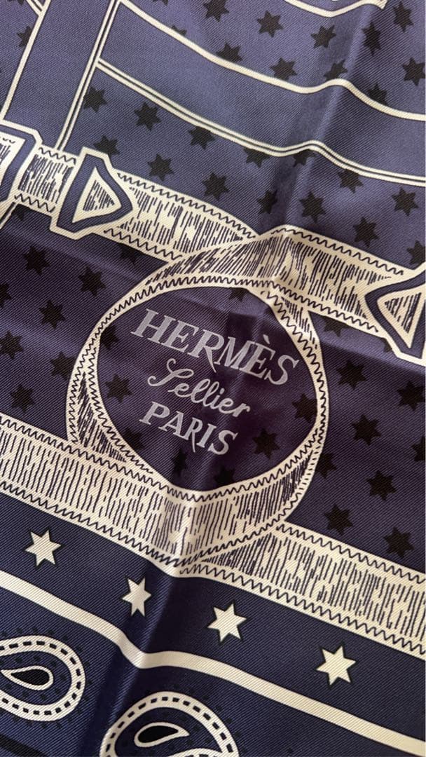 HERMESエルメス140バンダナ柄