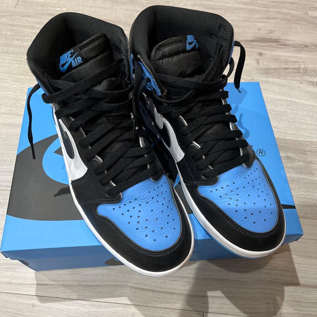 Nike Air Jordan 1 high UNC toeユニバーシティブルー