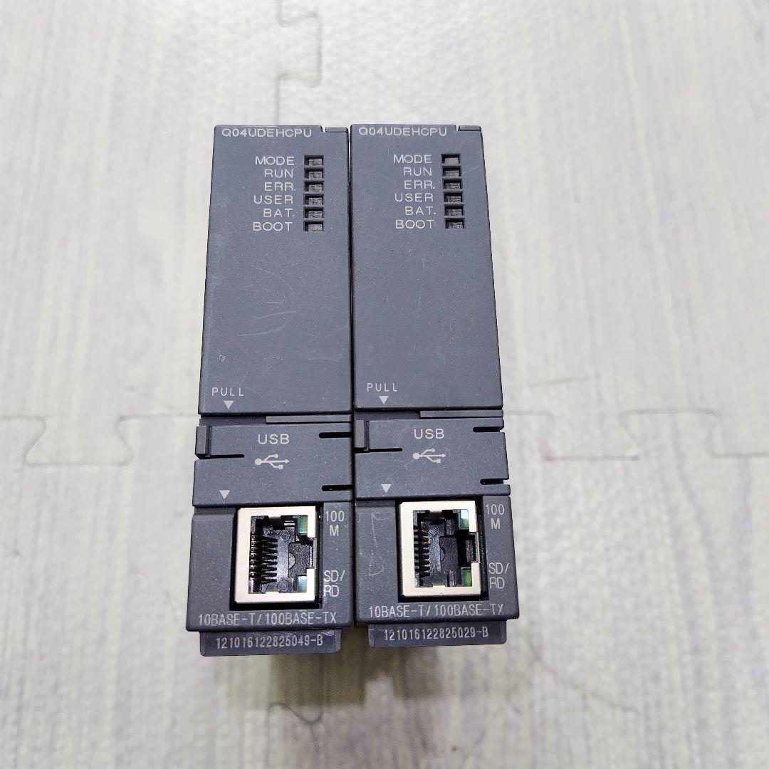 MITSUBISHI 三菱電機PLC CPUユニット Q04UDEHCPU 2台