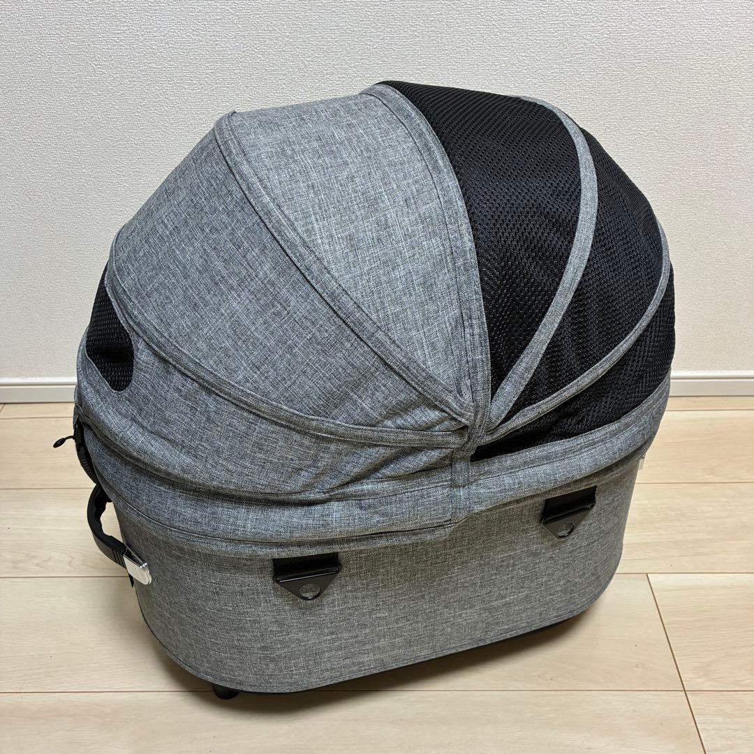 エアバギー ドーム3｜コット単品＆足元カゴセット（レギュラー／アースグレイ）