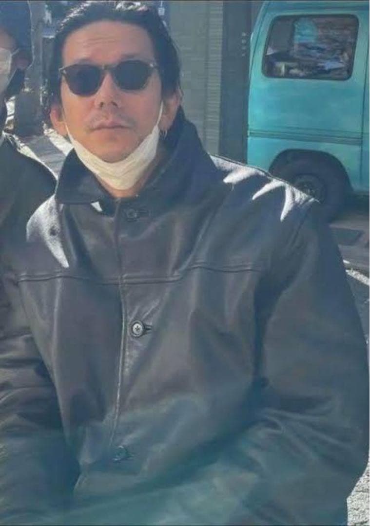 Y*A様 OLD GAP レザージャケット カーコート Mサイズ