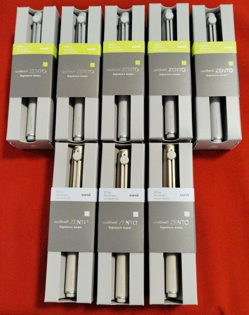 Uniball ZENTO シグニチャーモデル 8本