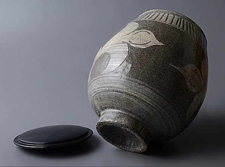 【李朝】高麗青磁　芋頭水指　梅瓶　象嵌柳蓮花　朝鮮美術　古陶磁　茶碗　南宋　珠光