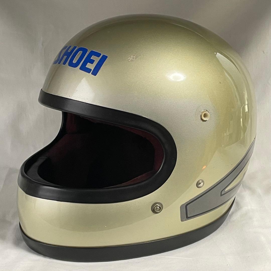 【当時物】族ヘル ショウエイST-G 銀 ※ 旧車 CB Z1Z2 Sシェル