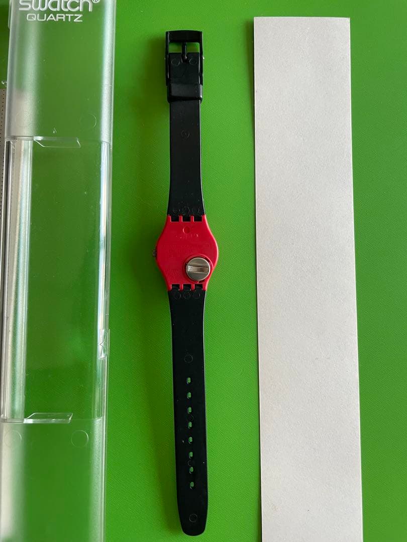 時計 Vintage Swatch Watch 1984 Squiggly LR104