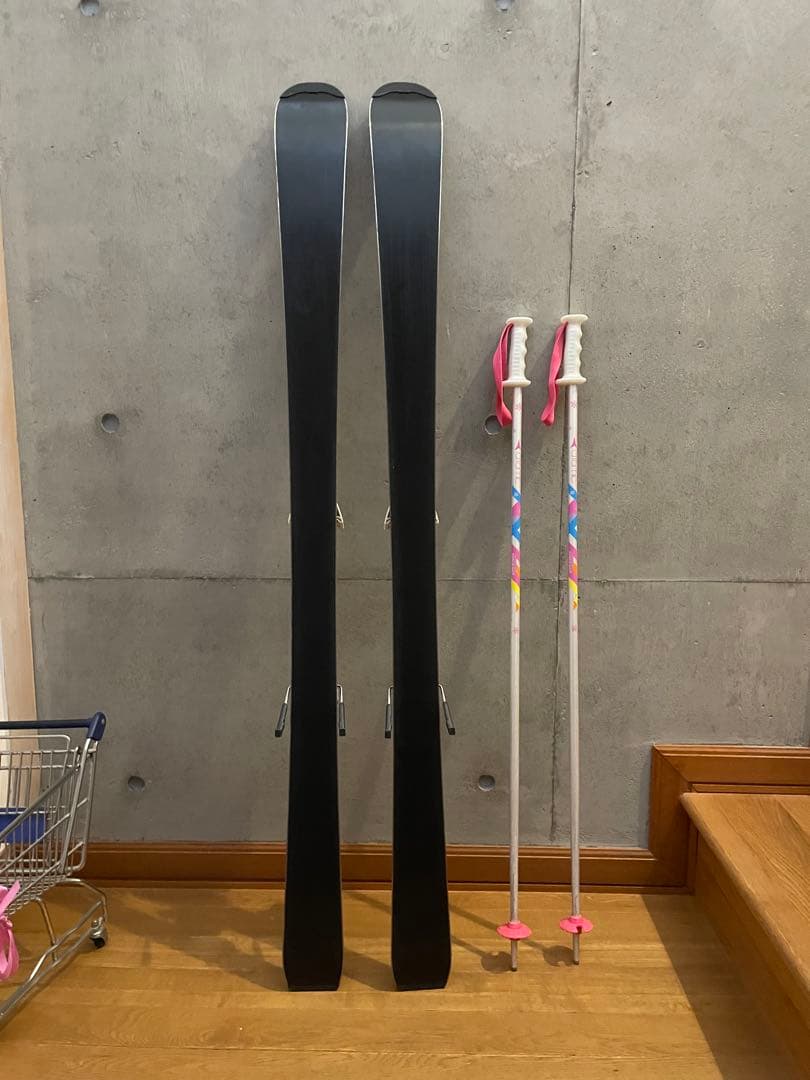 どんどん再値下げ 130センチ アトミック スキーセット