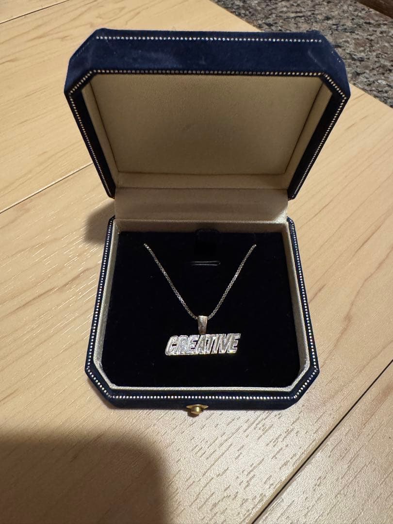 アクセサリー Creative drug store silver necklace