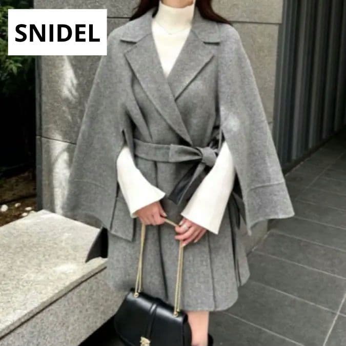 ✨ 美品✨　SNIDEL リバーフレアコート ウールコート M 愛されコート