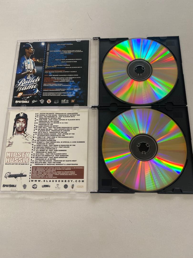 g-rap Nipsey Hussle CD 4枚セット