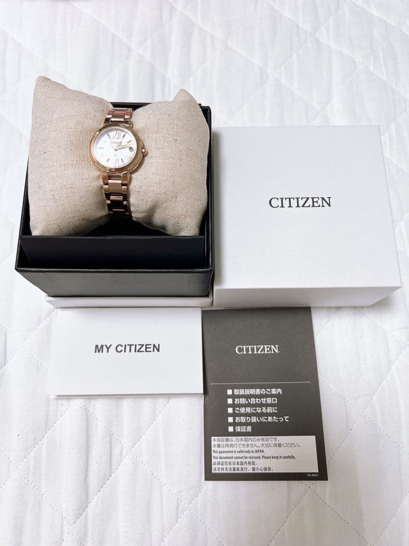 シチズン　*クロスシー エコドライブ 電波時計