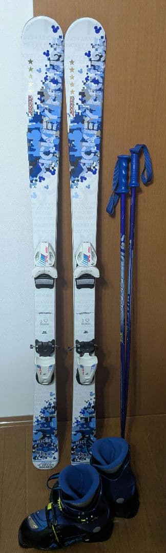 ジュニアスキーセット　板　138センチ　ブーツ　24〜24.5センチ