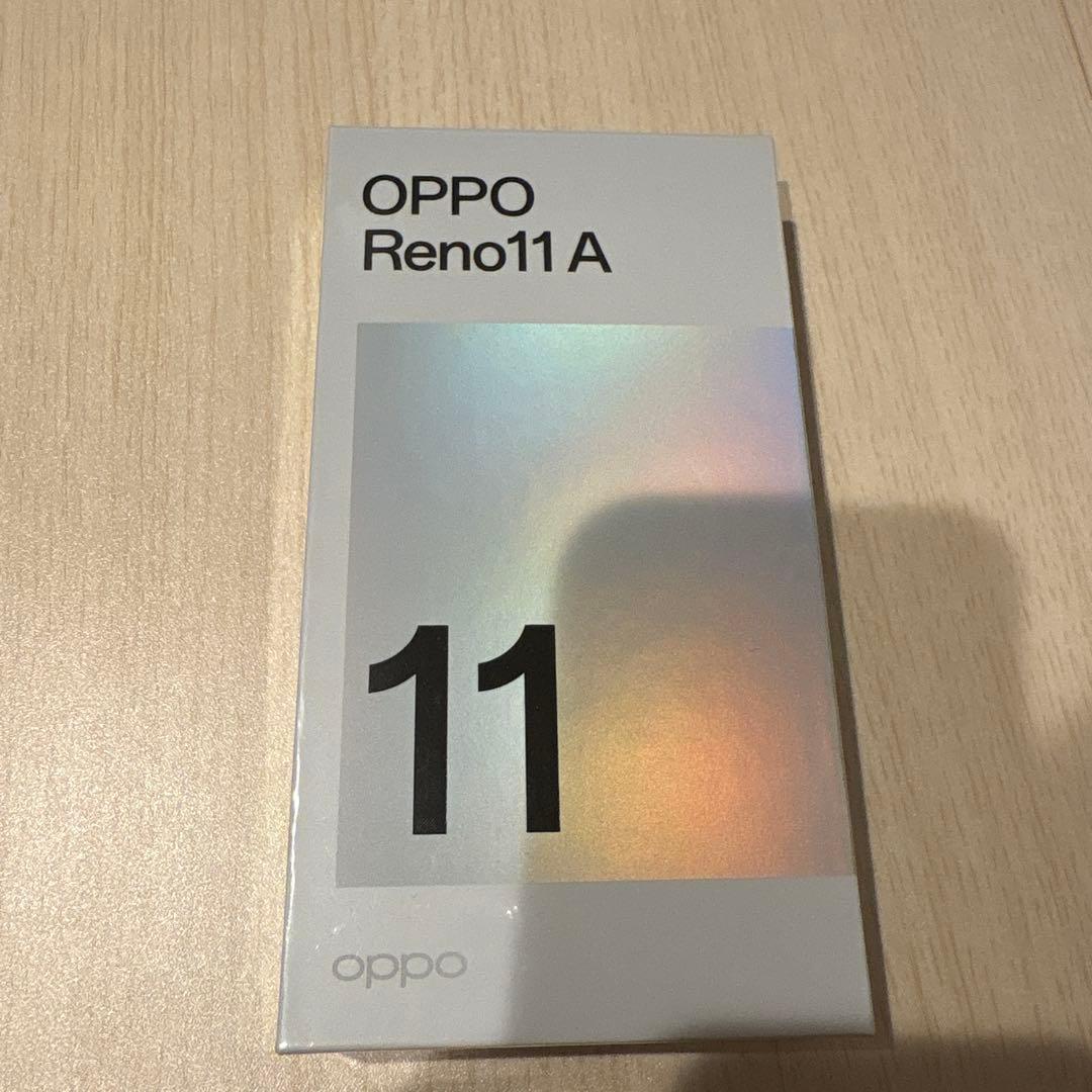 新品未開封 ワイモバイル OPPO Reno 11A ダークグリーン