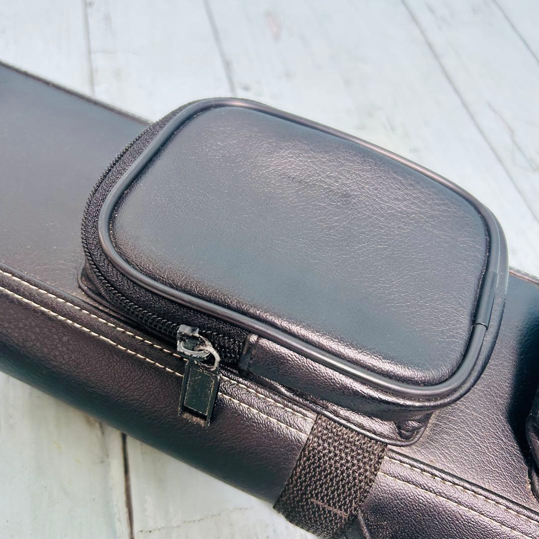 Mezz メッヅ　キューケース　ビリヤード　美品　ブラック　レザー調