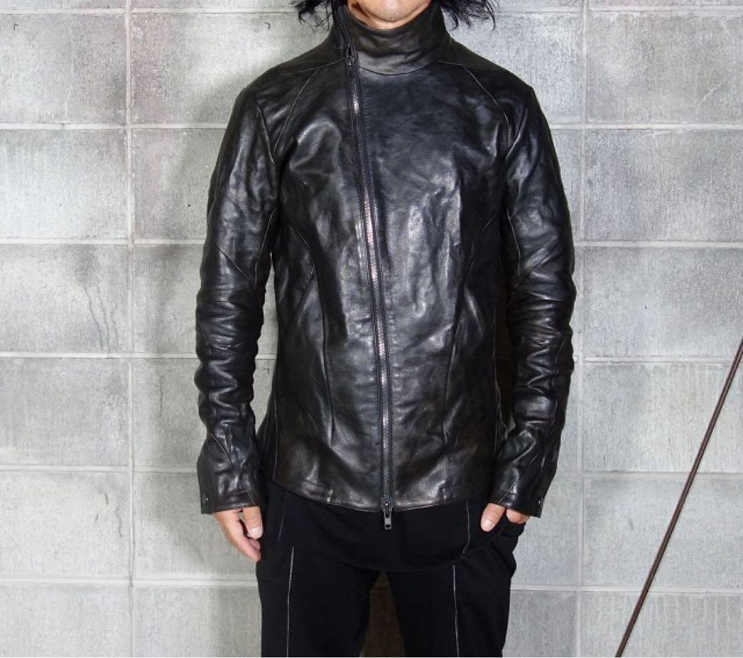 D.HYGEN ホースレザー ジャケット 馬革 1 ハイネック ユリウス