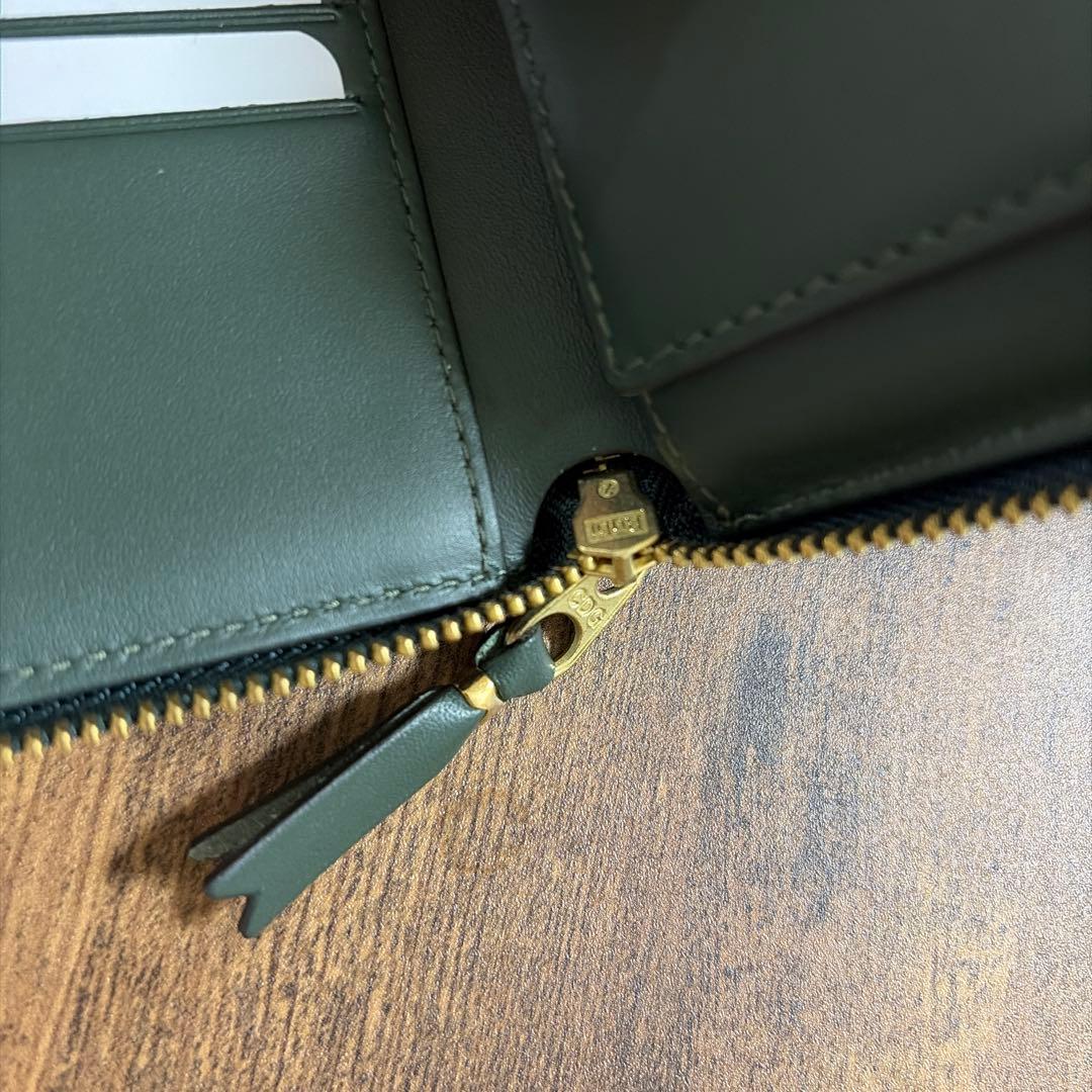 COMME DES GARÇONS ラウンドジップ　コンパクト　レザーウォレット