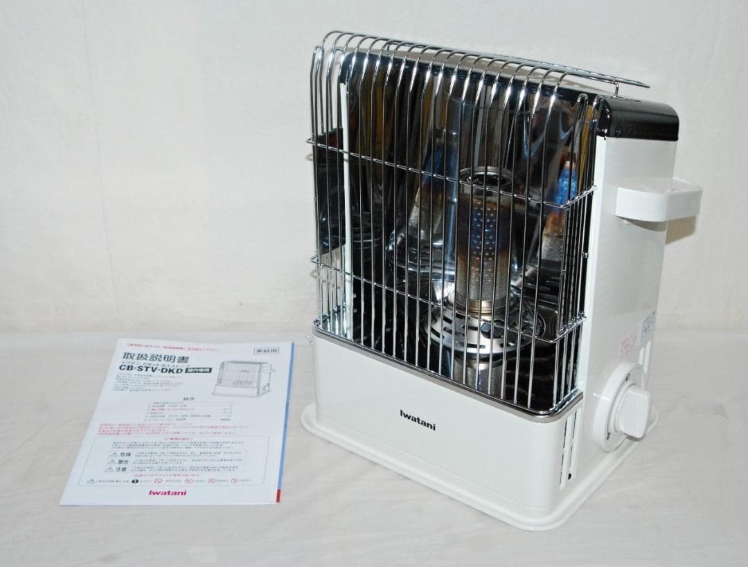 イワタニ カセットガスストーブ ハイパワー デカ暖 CB-STV-DKD-W