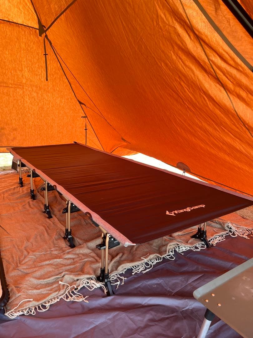 KingCamp 折りたたみコット 200cm