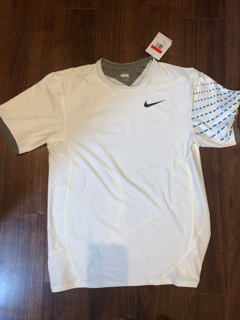 m*n様 ナイキ　テニス　プロモデル　シャツ　Lサイズ　フェデラー　ナダル