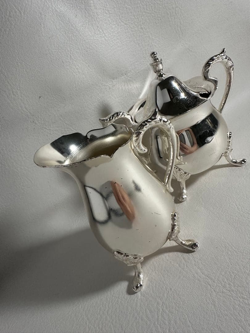 hayakawa silver 早川シルバー　銀　茶器