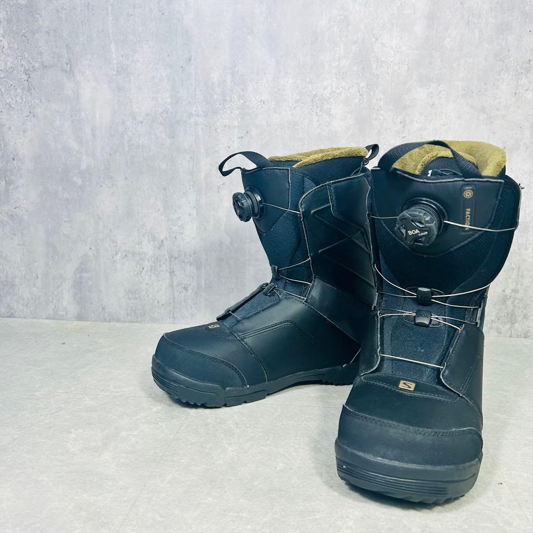 美品 サロモン faction BOA スノーボード ブーツ 27.5cm