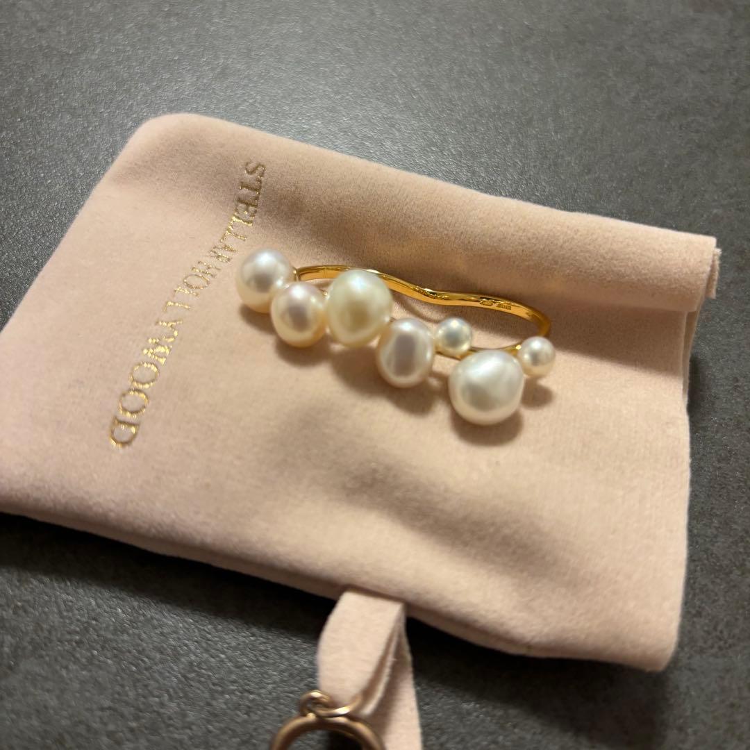 ステラハリウッド　バブルパールボリュームリング