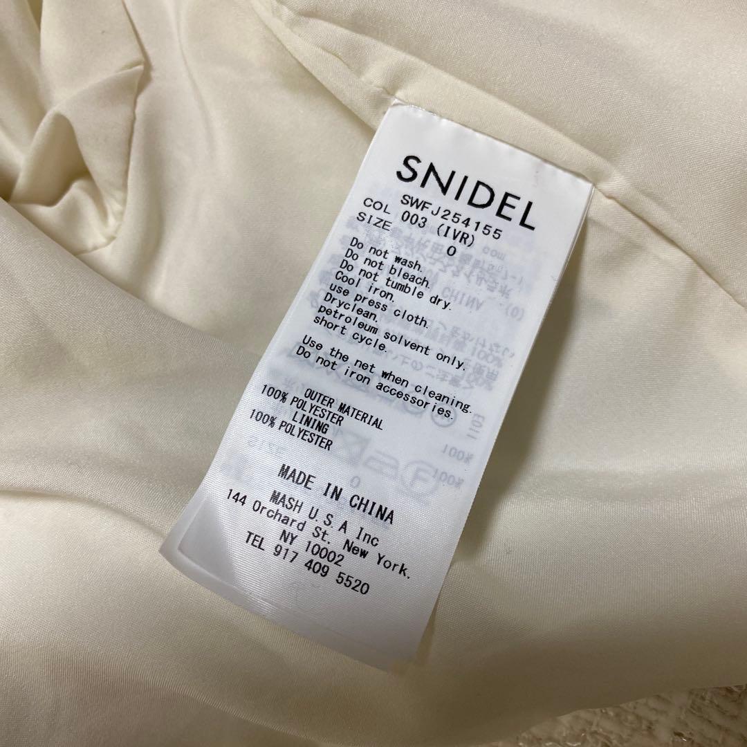 【スナイデル】【美品】ツィードジャケット完売品