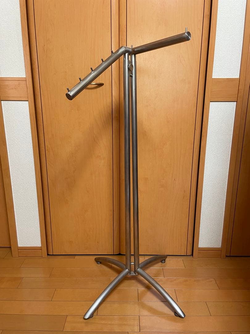 衣類ハンガー ラック　2方向　調整可能　店舗什器