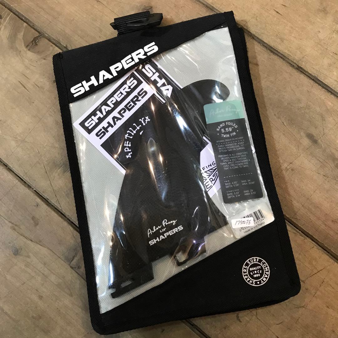 Shapers フィンセット 3ピース ブラック