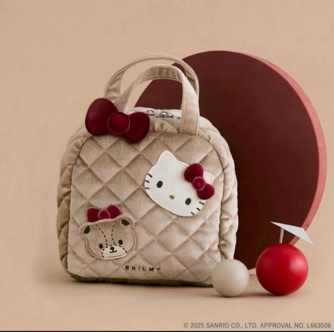 HELLO KITTY × BRILMYコスメポーチ キティ新品未使用