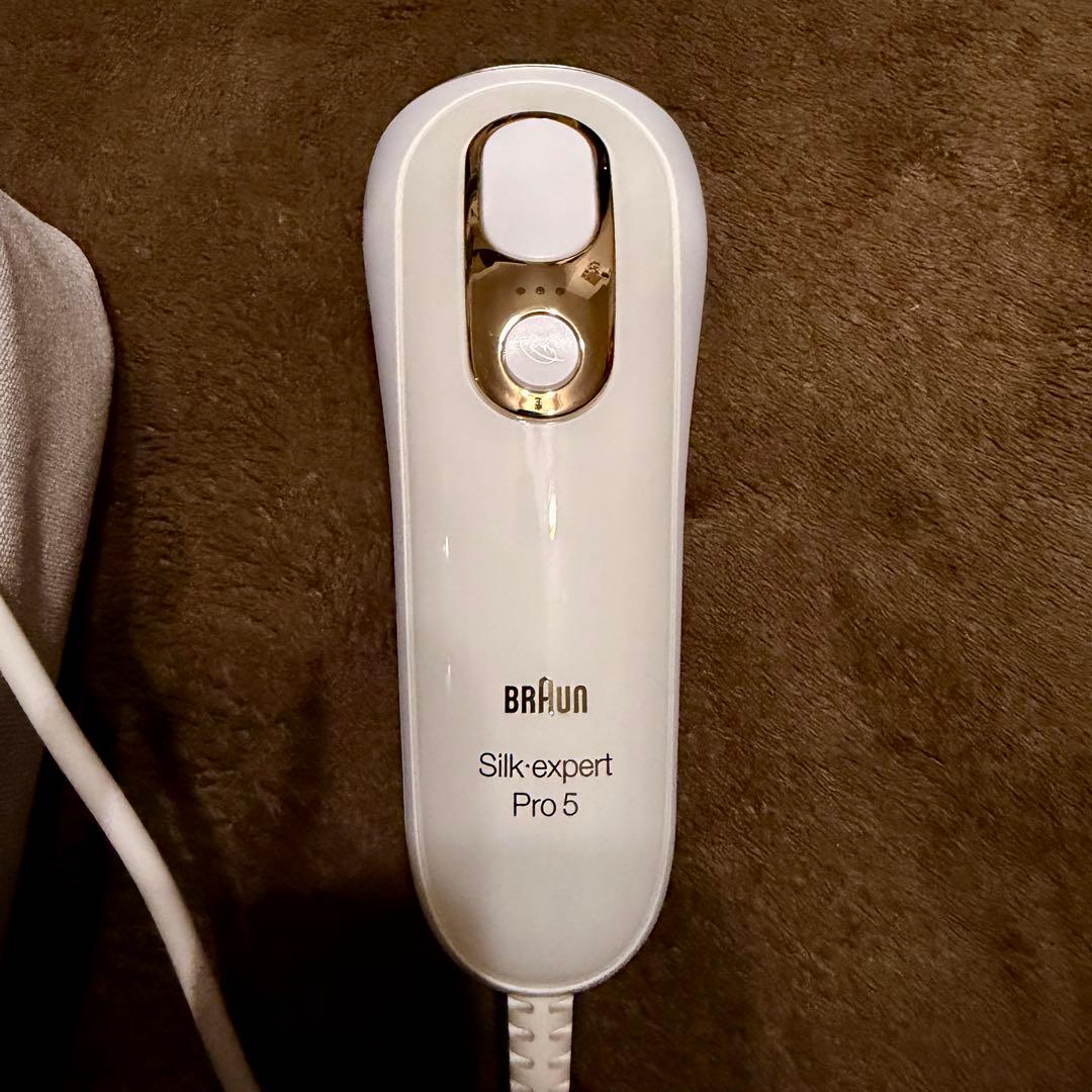 BRAUN シルクエキスパート Pro5 PL-5117 光脱毛用遮光ゴーグル付