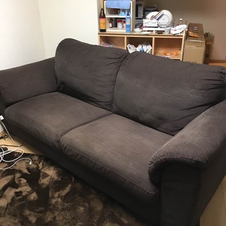 IKEAで7万円のソファーです