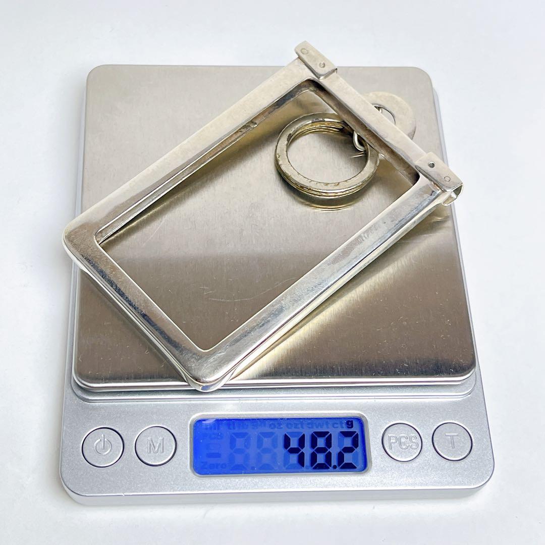 希少　ティファニー　カードケース　キーホルダー　925