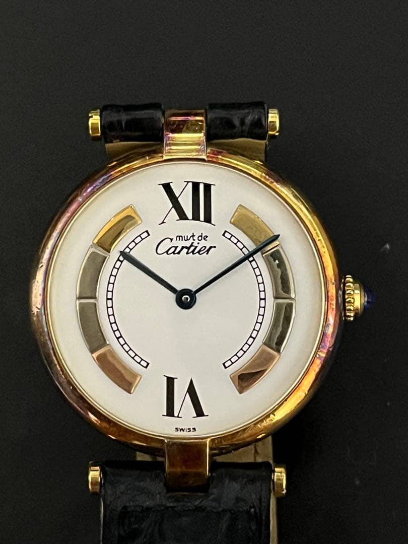 Cartier カルティエ マストヴァンドーム LM 腕時計