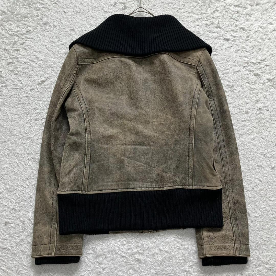 美品✨ヒステリックス レザージャケット ブルゾン 短丈 Y2K 裏地キルティング