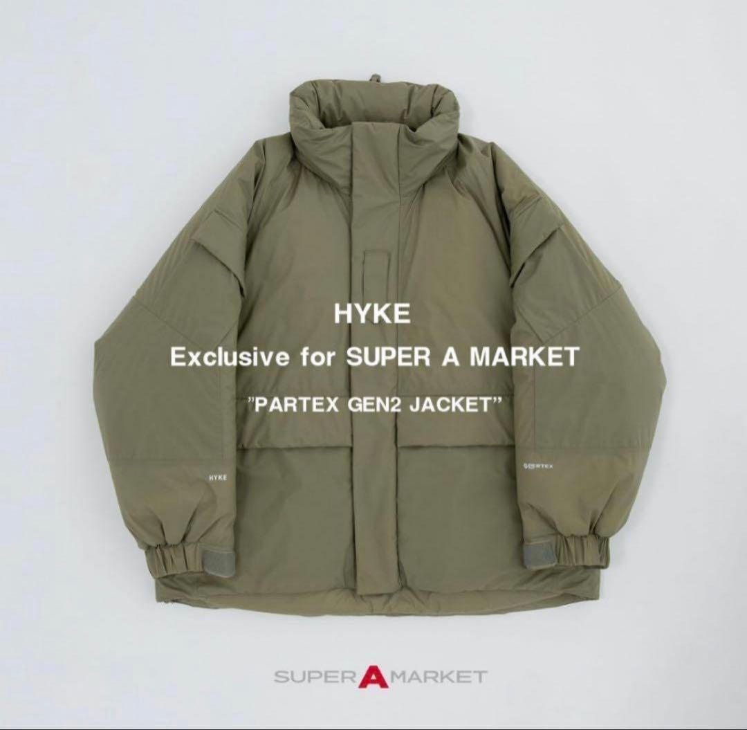 ジャケット・アウター HYKE PERTEXPUFFJACKET