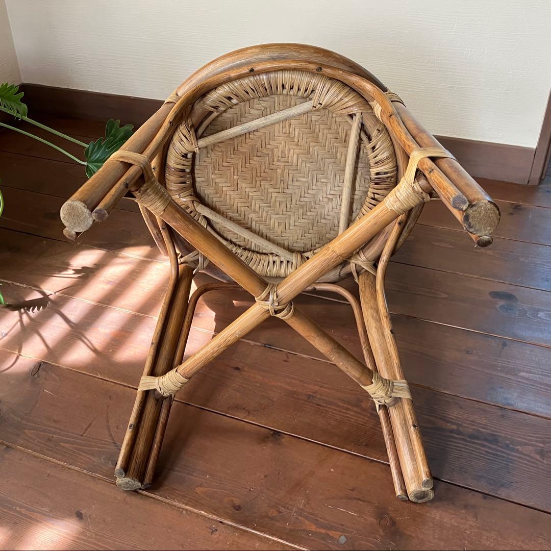 籐家具、チェア、籐製品、ラタン椅子 バンブーチェア