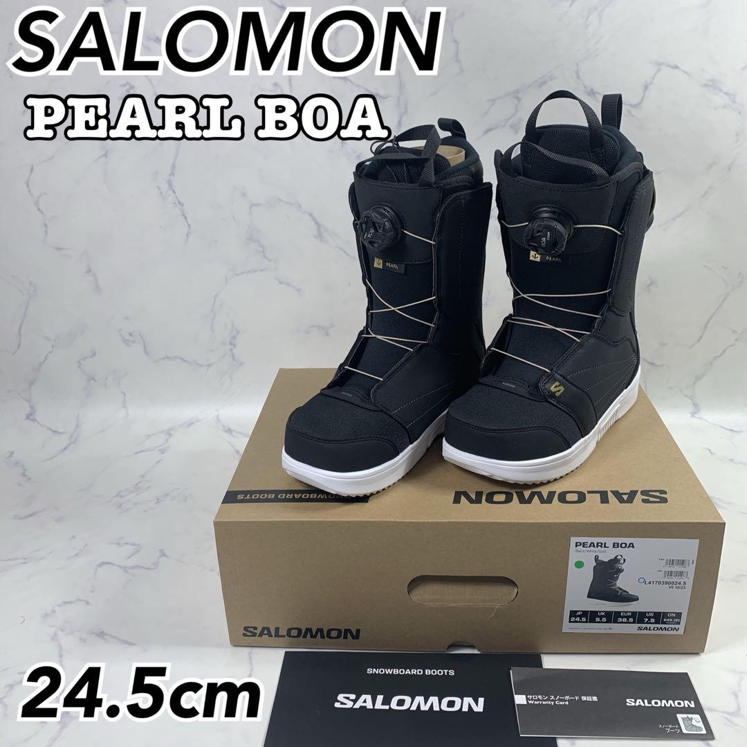 【開封未使用品】SALOMON PEARL BOA 24.5cm 保証書付き