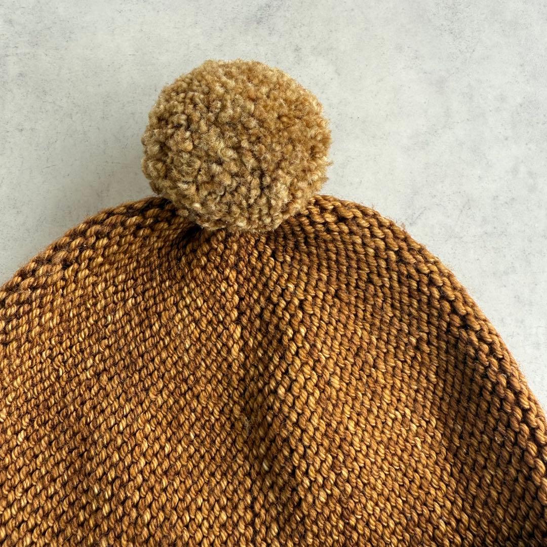 帽子 Misha&Puff garter hat nutmeg 2-4y
