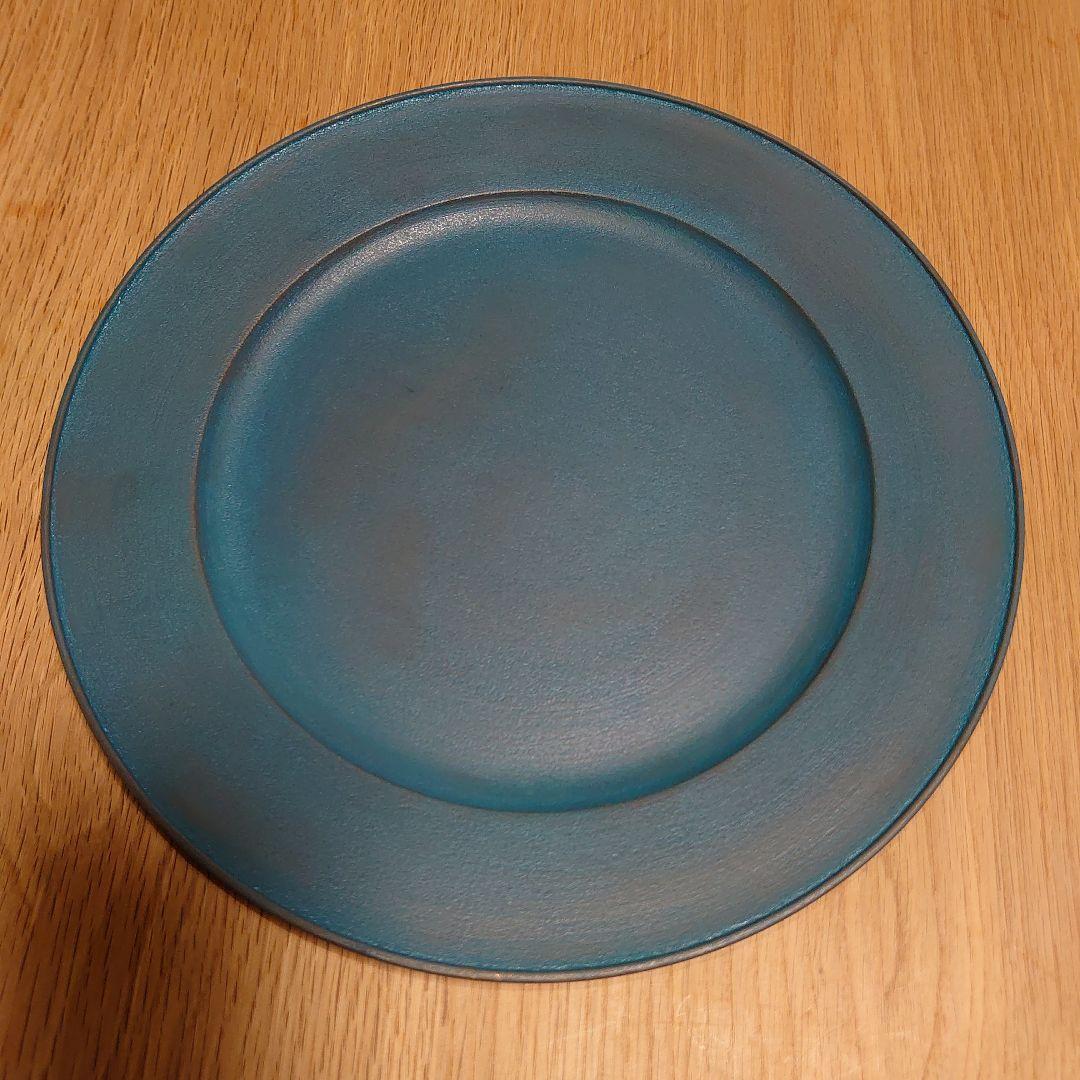 富井貴志さん　リムプレート　青