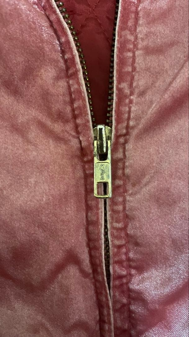 JUNGLE STORM スカジャン　赤ピンク