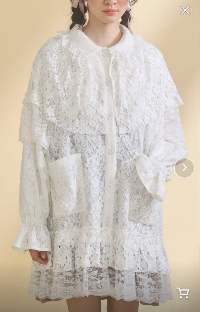 【本日限定値下げ】merry jenny レースジャケット