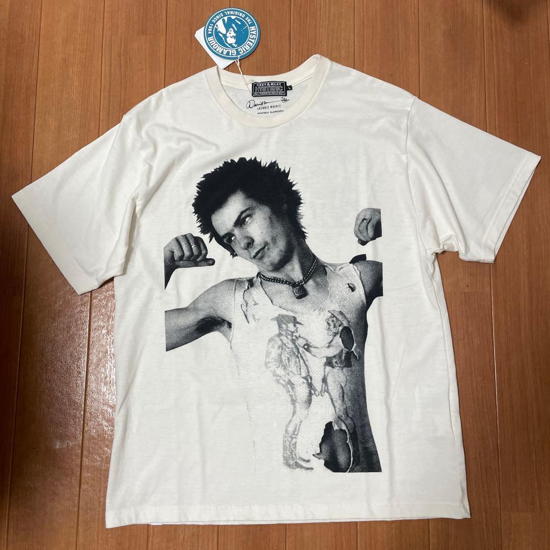 HYSTERIC GLAMOURデニスモリス シドヴィシャスタグ付き新品Tシャツ