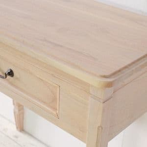 コンソール テーブル85×45×81cm 木製 ミンディ 無垢材 インテリア家具