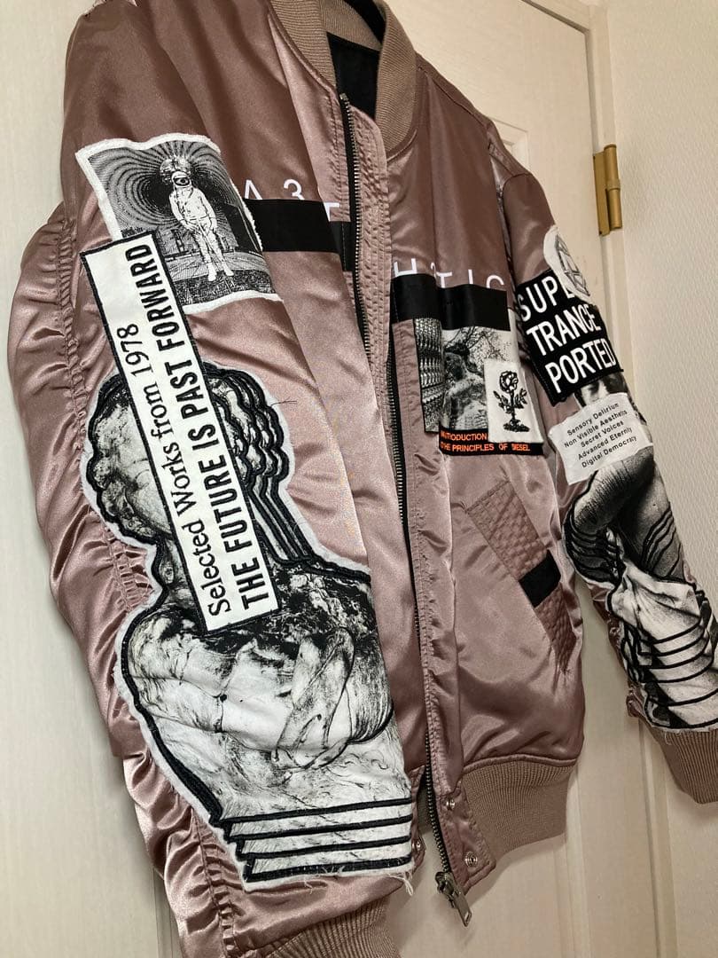 DIESEL ディーゼル　リバーシブル　ボンバージャケット　Mサイズ