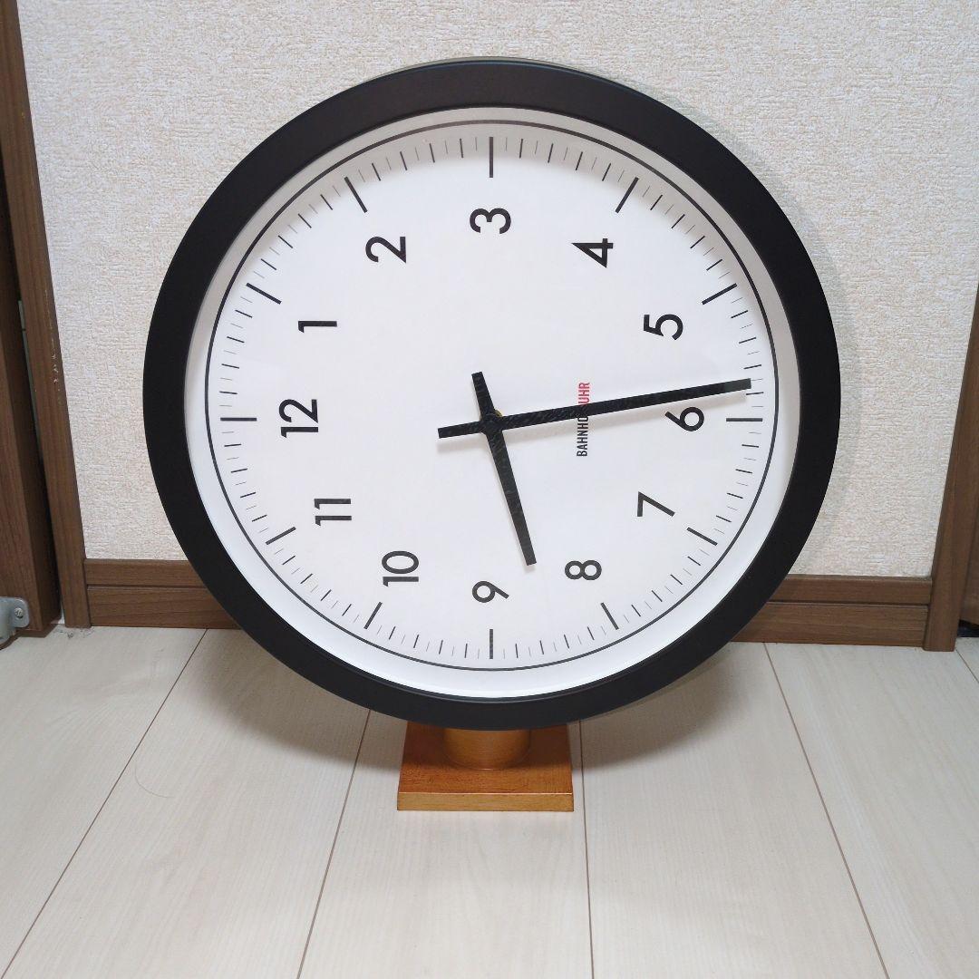 インターフォルム マッカーティ　壁掛け時計　柱時計　両面時計　アデペシュ　希少