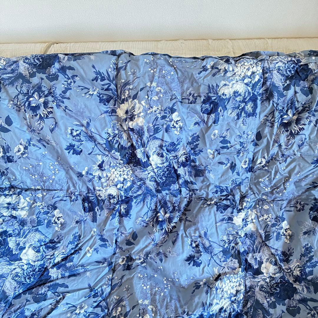 新品未使用品ラルフローレン　ブルー　ダウンフェザー羽毛肌布団 150×210cm