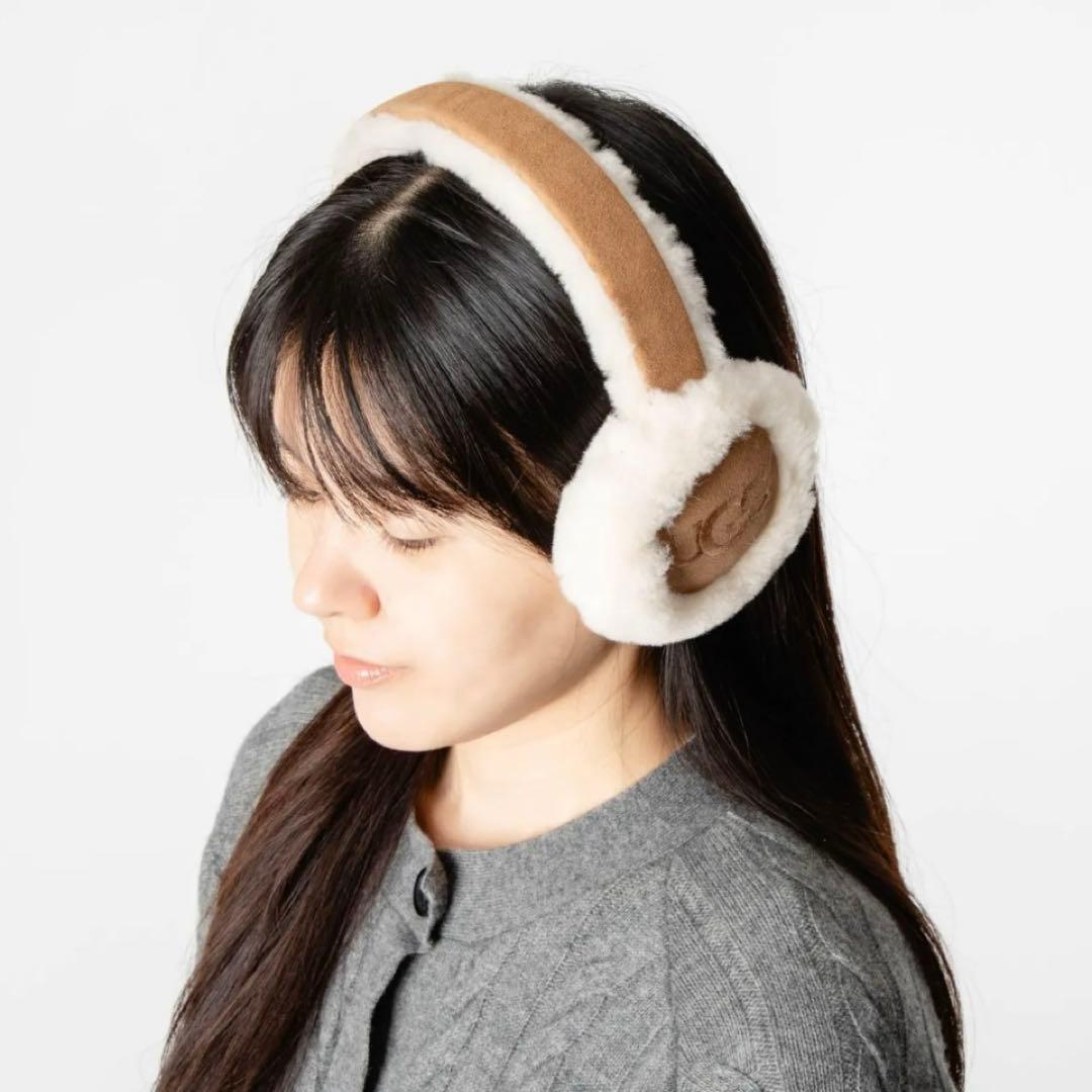正規品 新品未開封 UGG SHEEPSKIN EARMUFF Chestnut